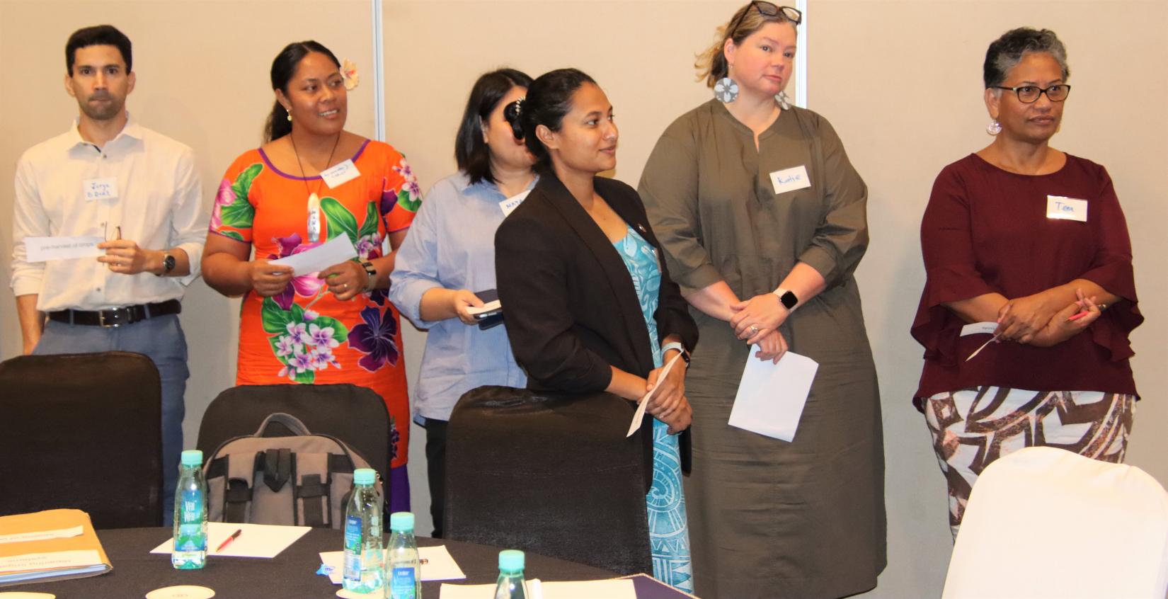 Participants at the workshop