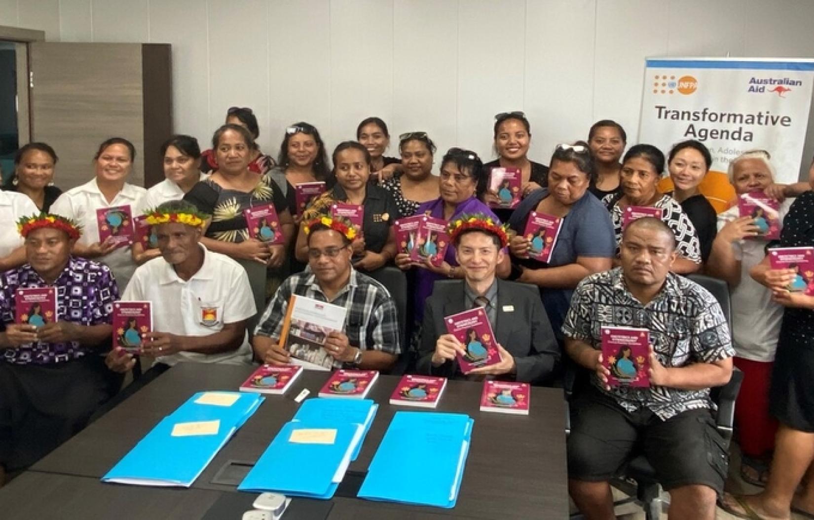 Kiribati Health Ministry launched critical policy documents for women’s