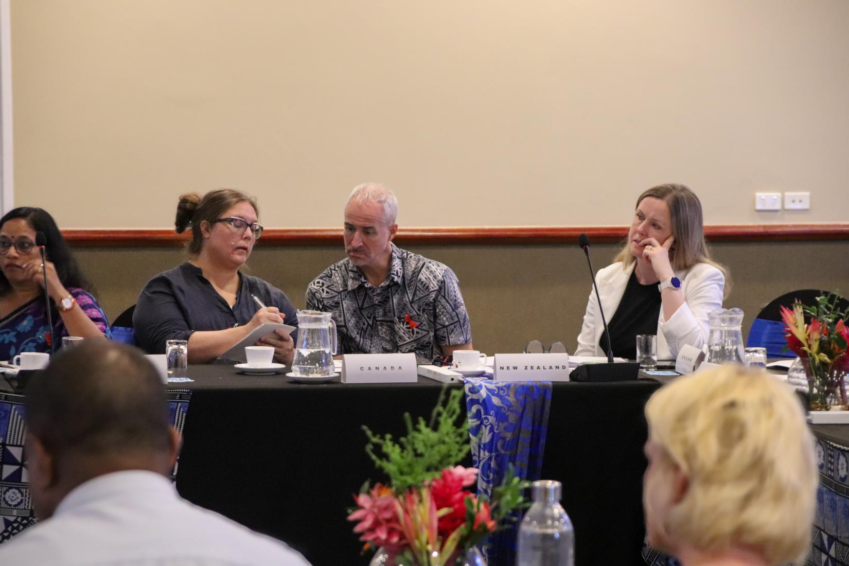 NZ Delegation at the UNAIDS Donors Roundtable
