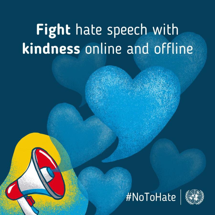 June 18 is the International Day for Countering Hate Speech