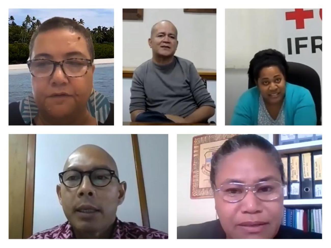 Panelists of Seventh PRP webinar