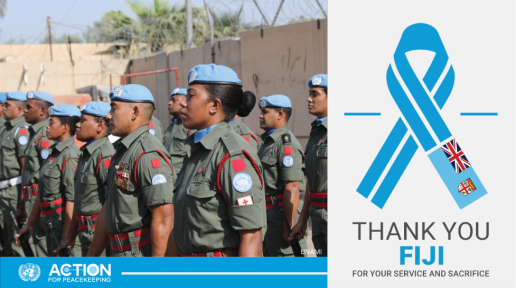 Fijian peacekeepers serving in missions in South Sudan.